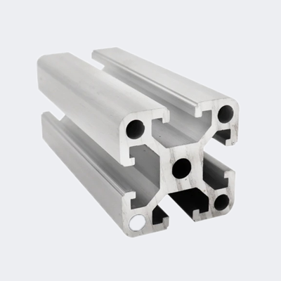 Double slot aluminum extrusion