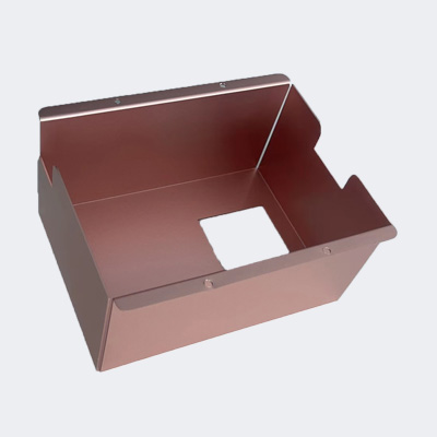 Rose Gold Anodized Al5052 by Bending